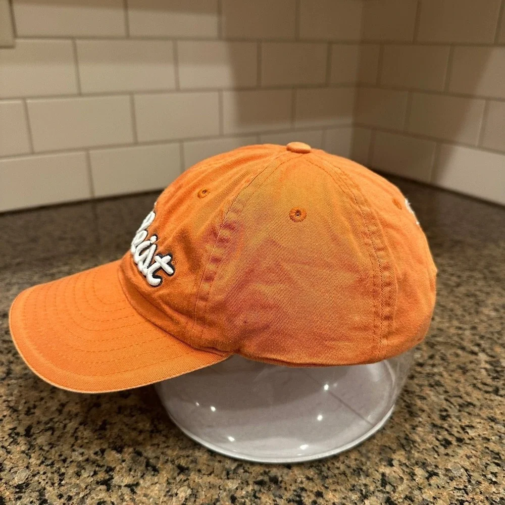 Titleist New Era Golf‎ Dad Hat Adjustable Orange White Cotton